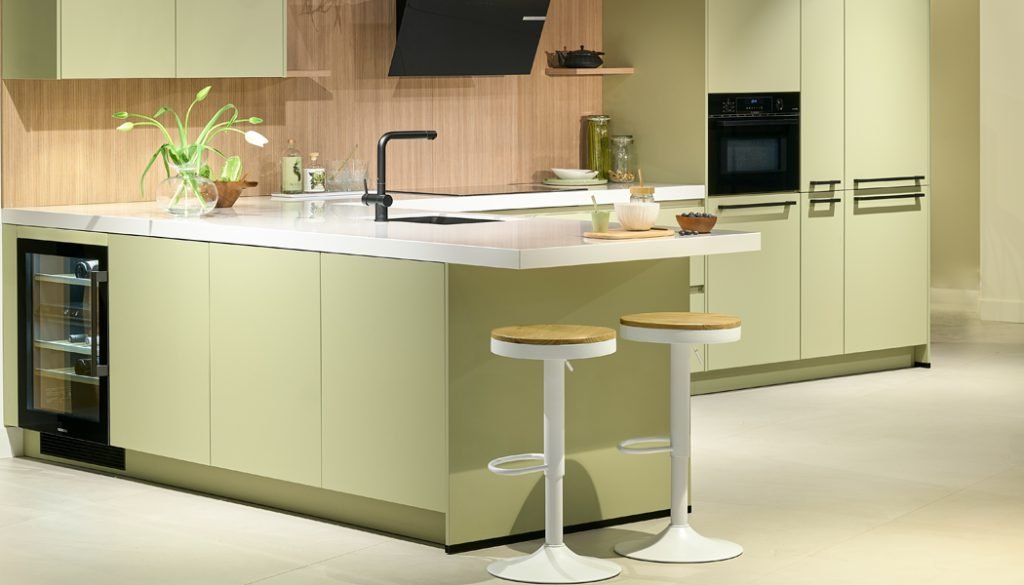 Pronorm groene keuken | Gennu