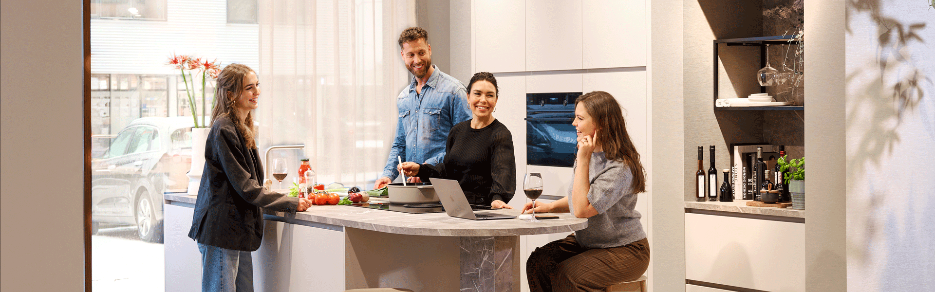 Elke generatie heeft een eigen keukenoplossing