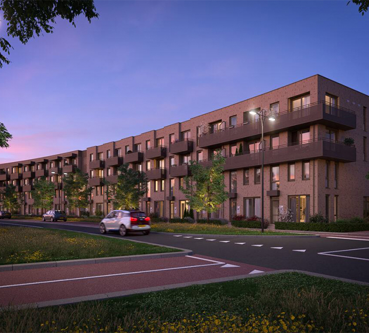 referentieprojecten Laakse Tuinen 15+16 Appartementen | Gennu